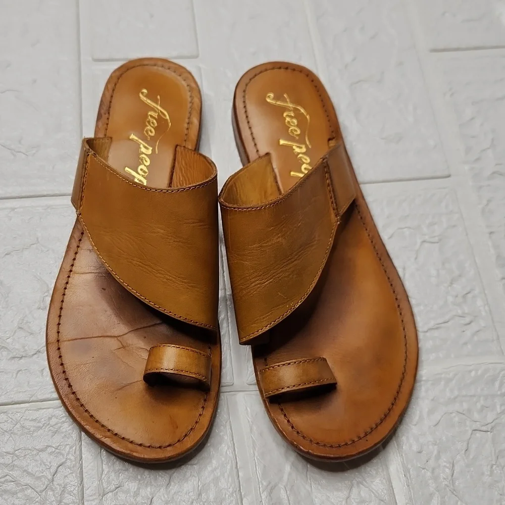 Free People simple leather
